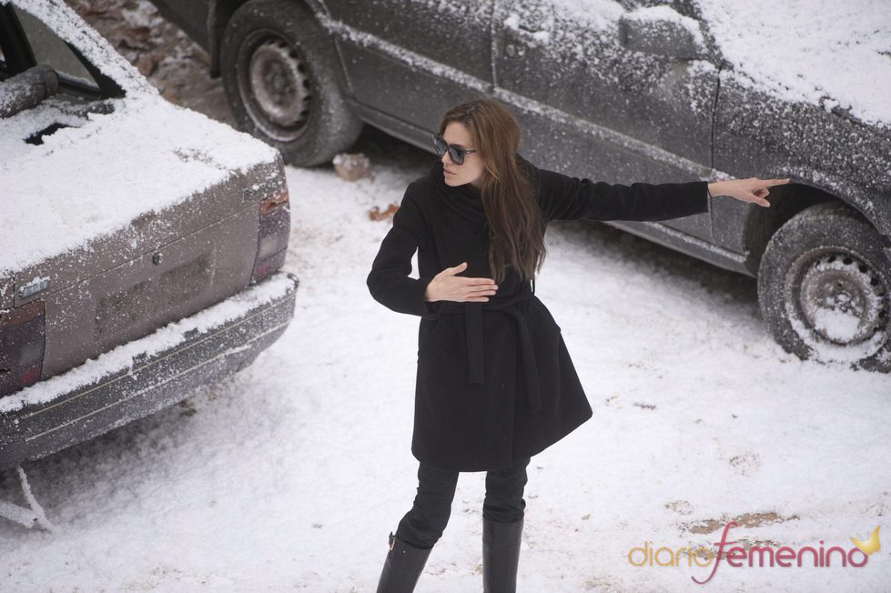 Angelina Jolie rueda en Sarajevo