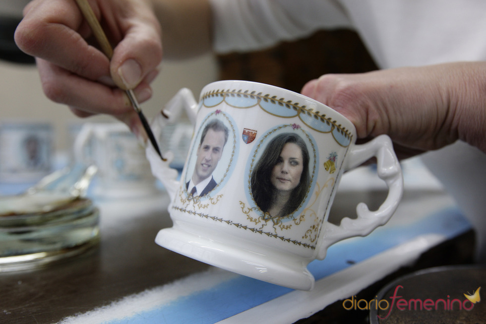 Taza del Príncipe Guillermo y Kate Middleton