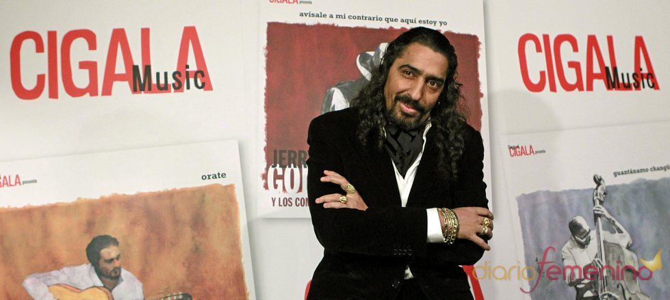 El Cigala en la presentación de su discográfica