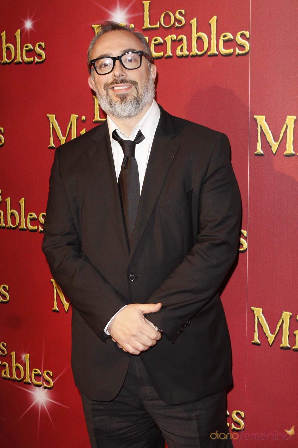 Álex de la Iglesia asistió al estreno del musical 'Los Miserables'