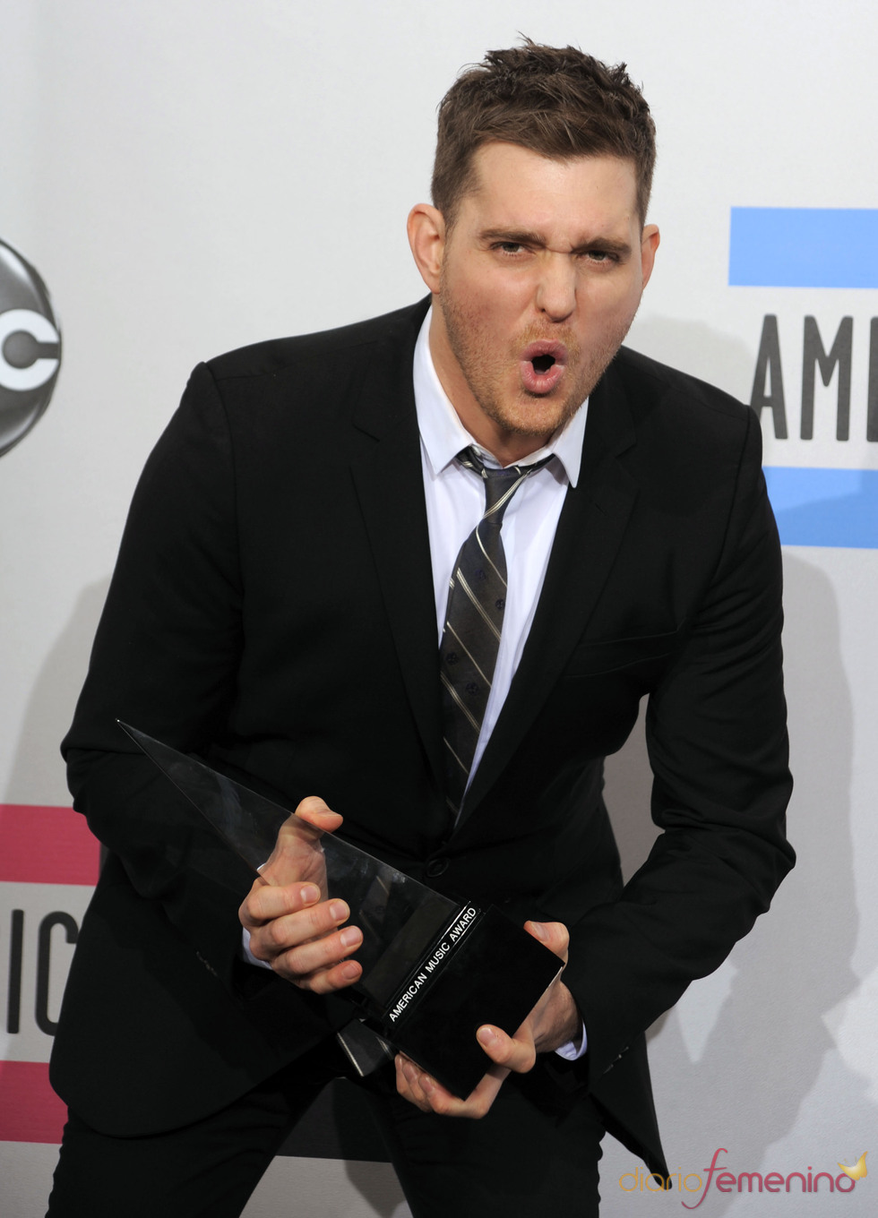 Michael Bublé en la gala de los American Music Awards 2010