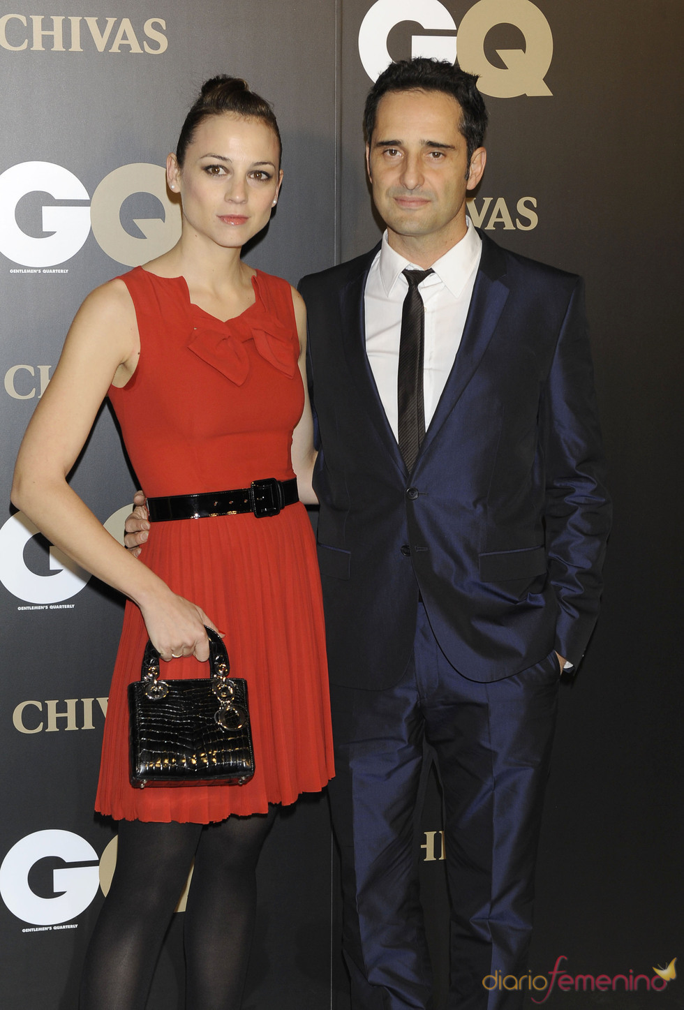 Leonor Watling y Jorge Drexler en los premios españoles GQ 2010