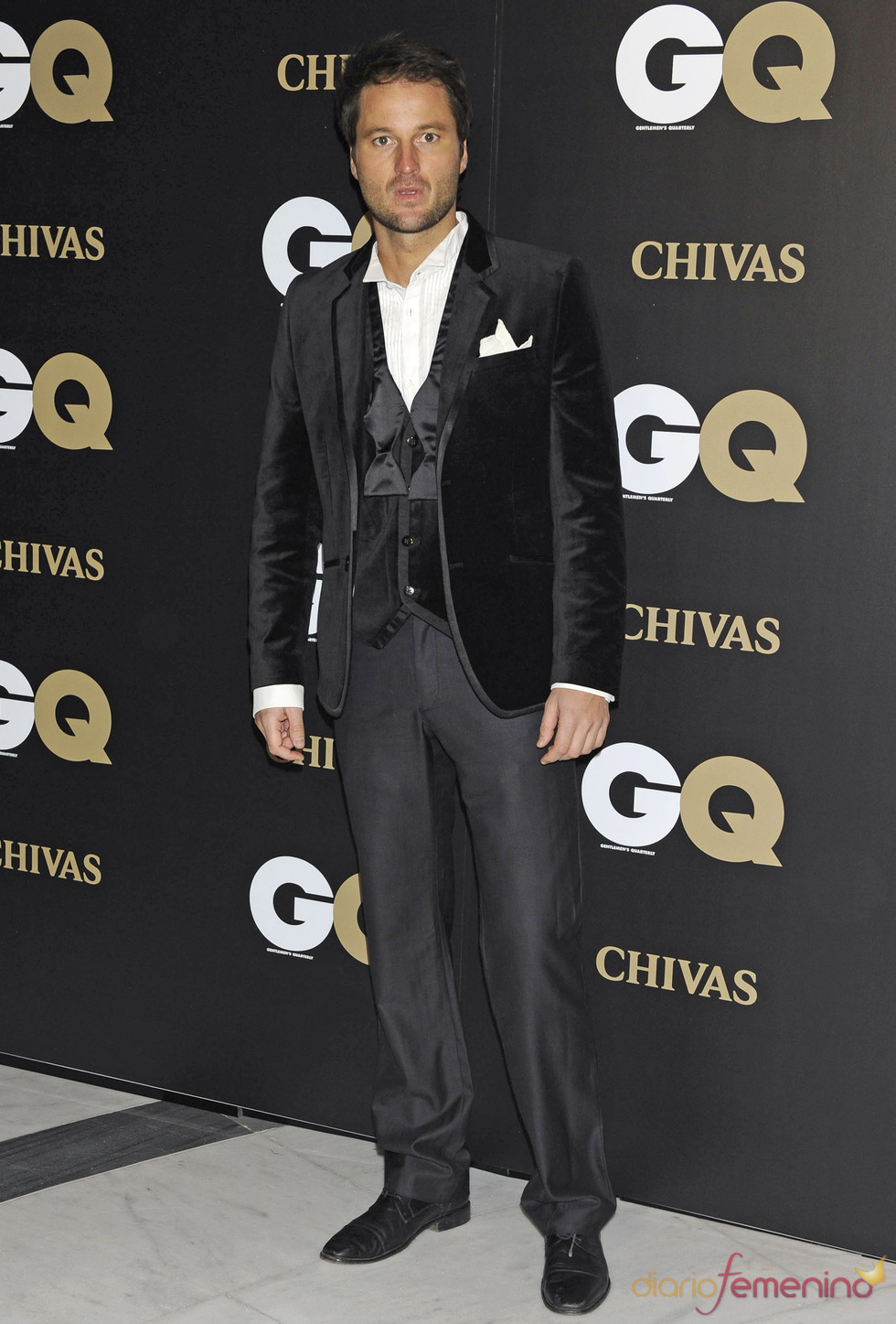 Premios españoles GQ 2010 con Fernando Andina