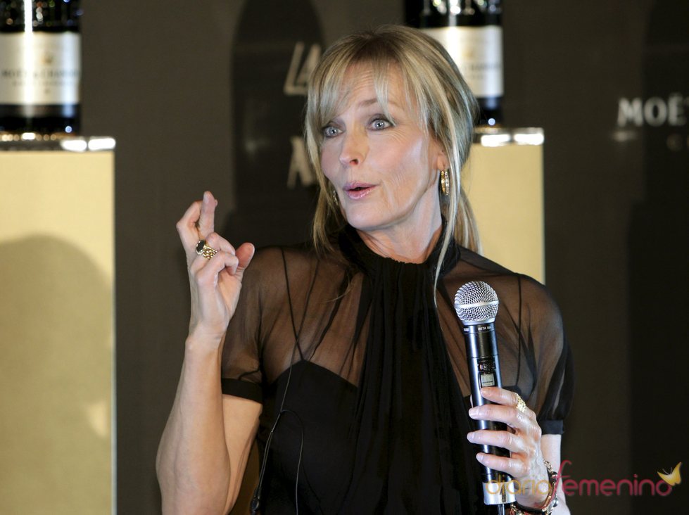 Bo Derek en la subasta benéfica de Moet Chandon