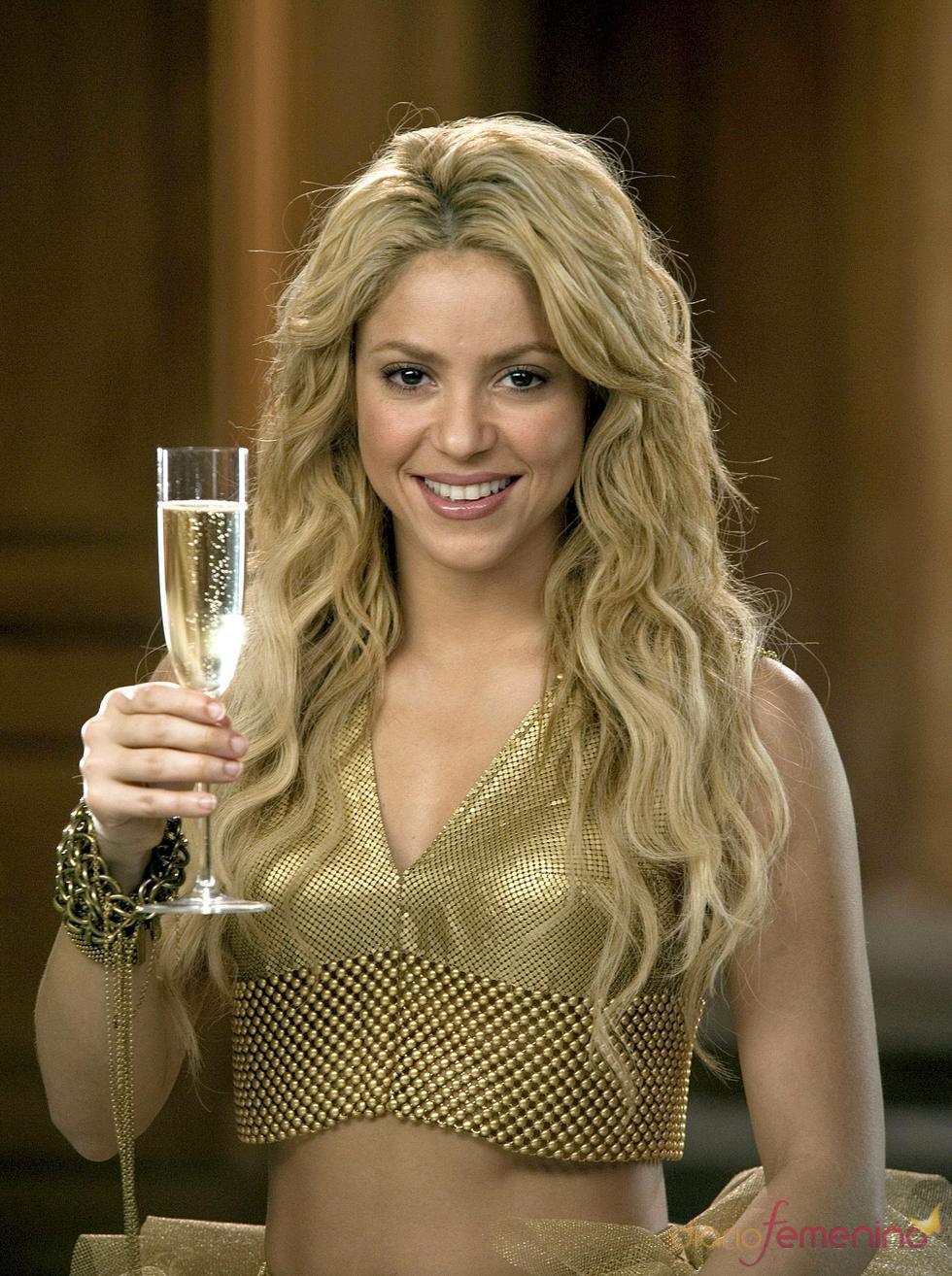 Shakira nos felicitará las navidades con Freixenet