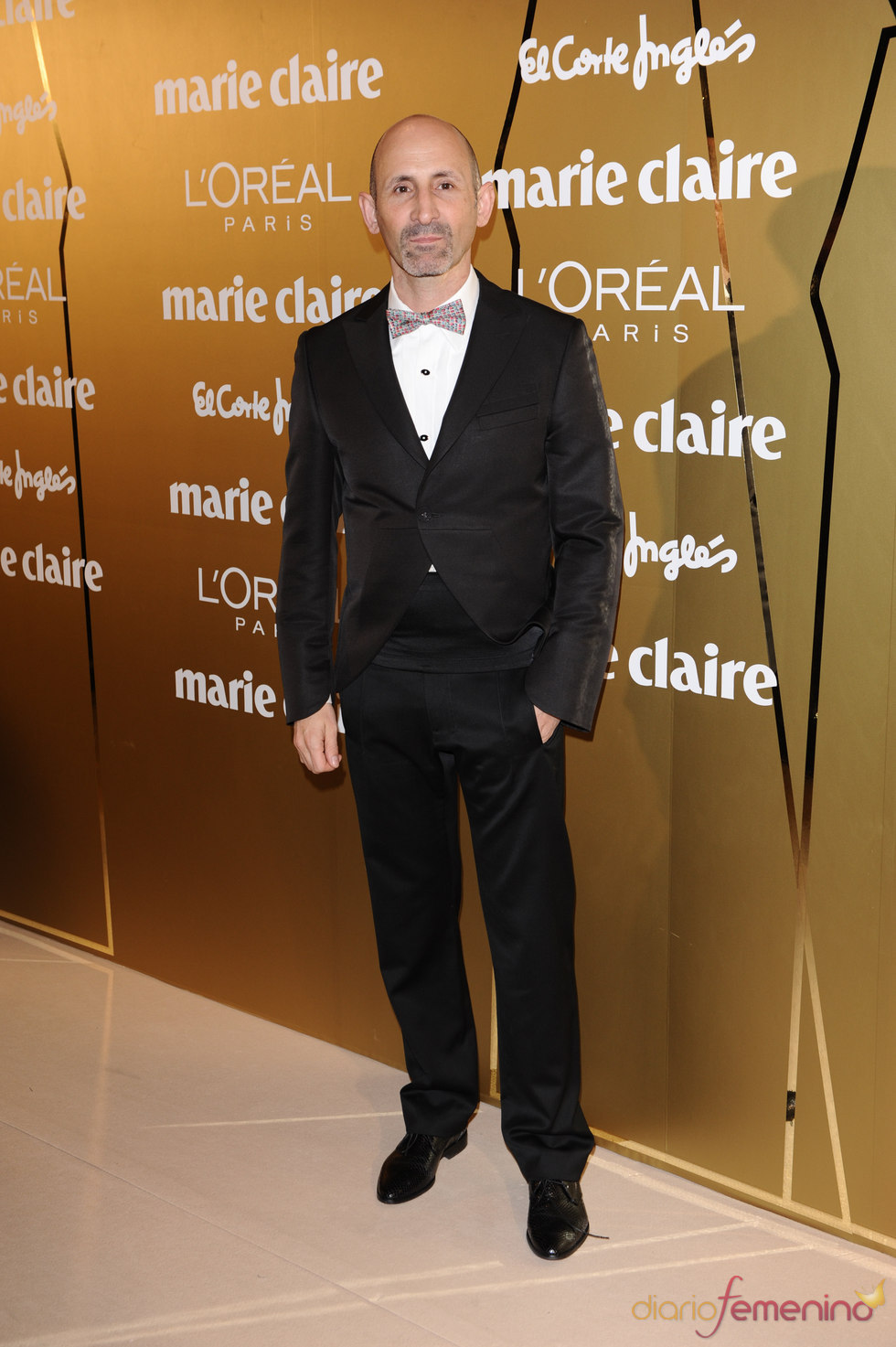 Modesto Lomba en los Premios Marie Claire 2010