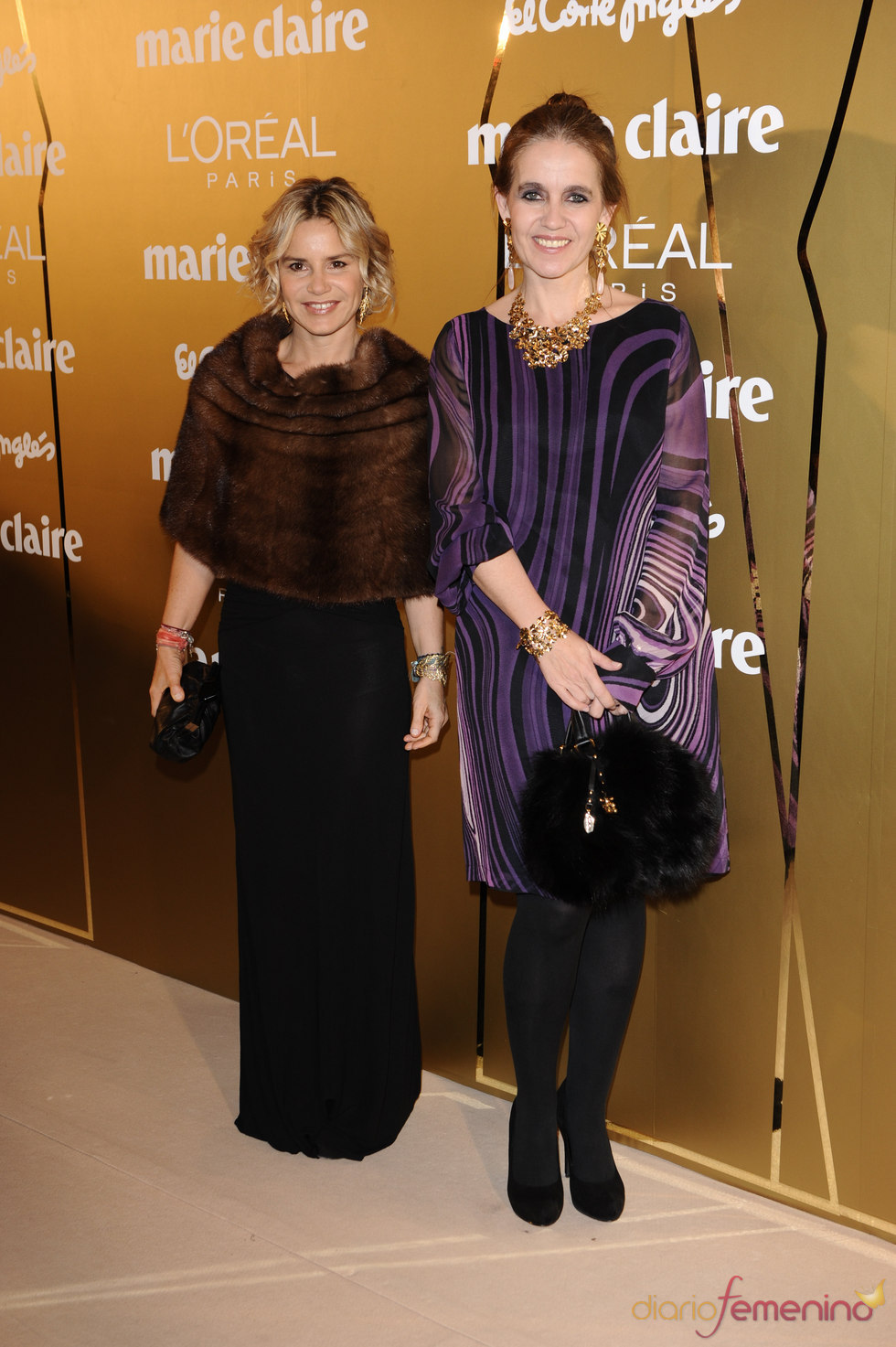 Eugenia Martínez de Irujo en los Premios Marie Claire 2010