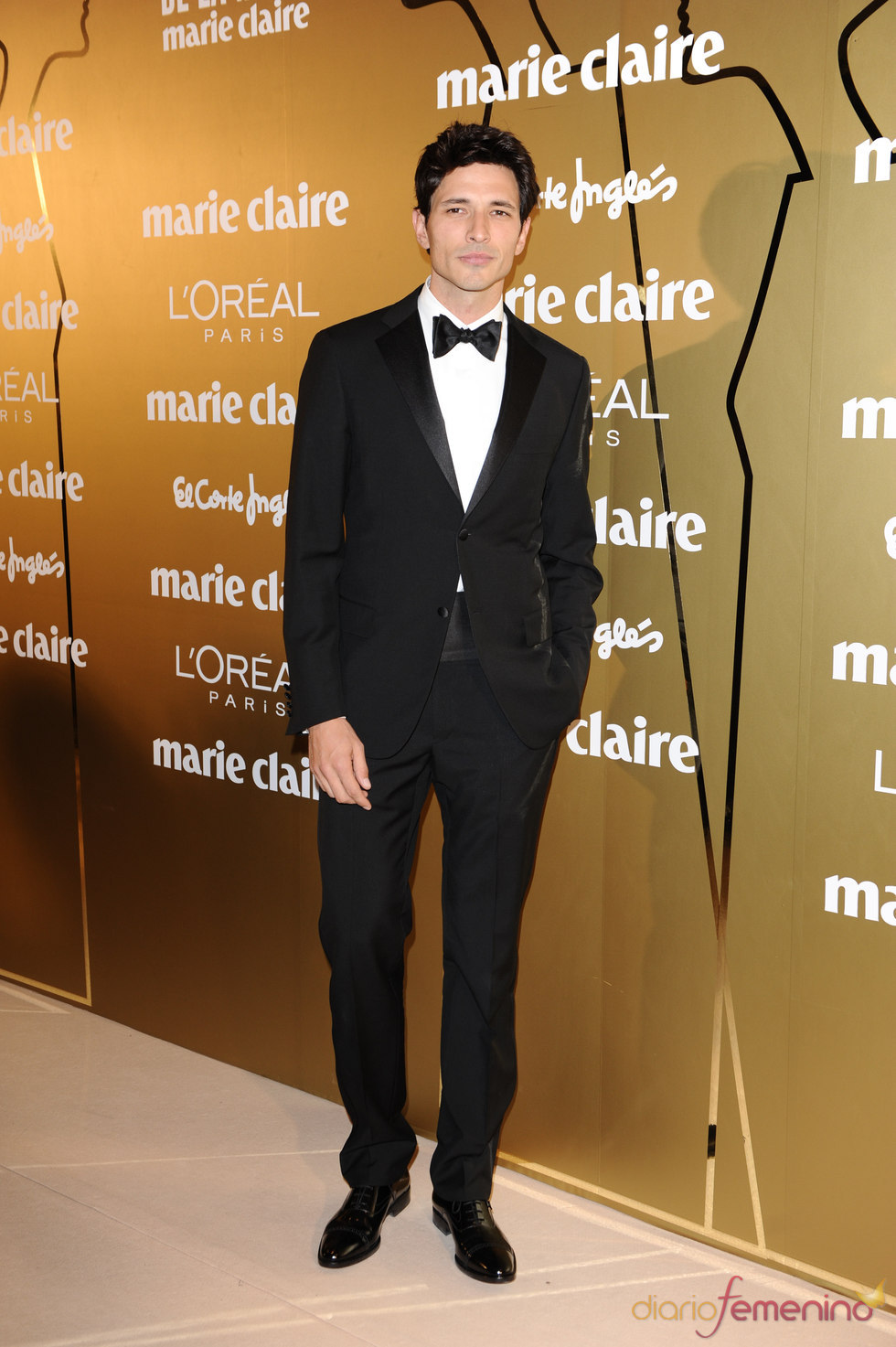 Andrés Velencoso en los Premios Marie Claire 2010