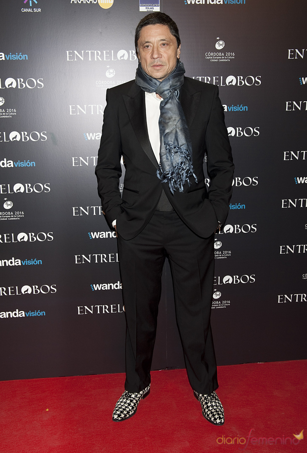 Carlos Bardem en el estreno de 'Entrelobos'