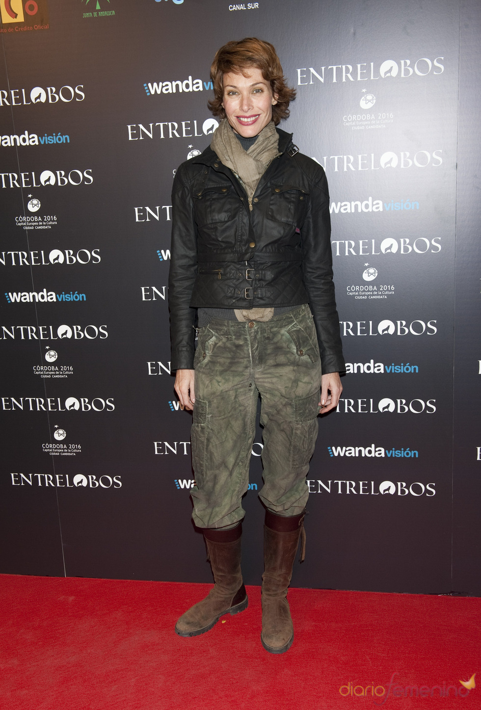 Cristina Piaget en el estreno de 'Entrelobos'