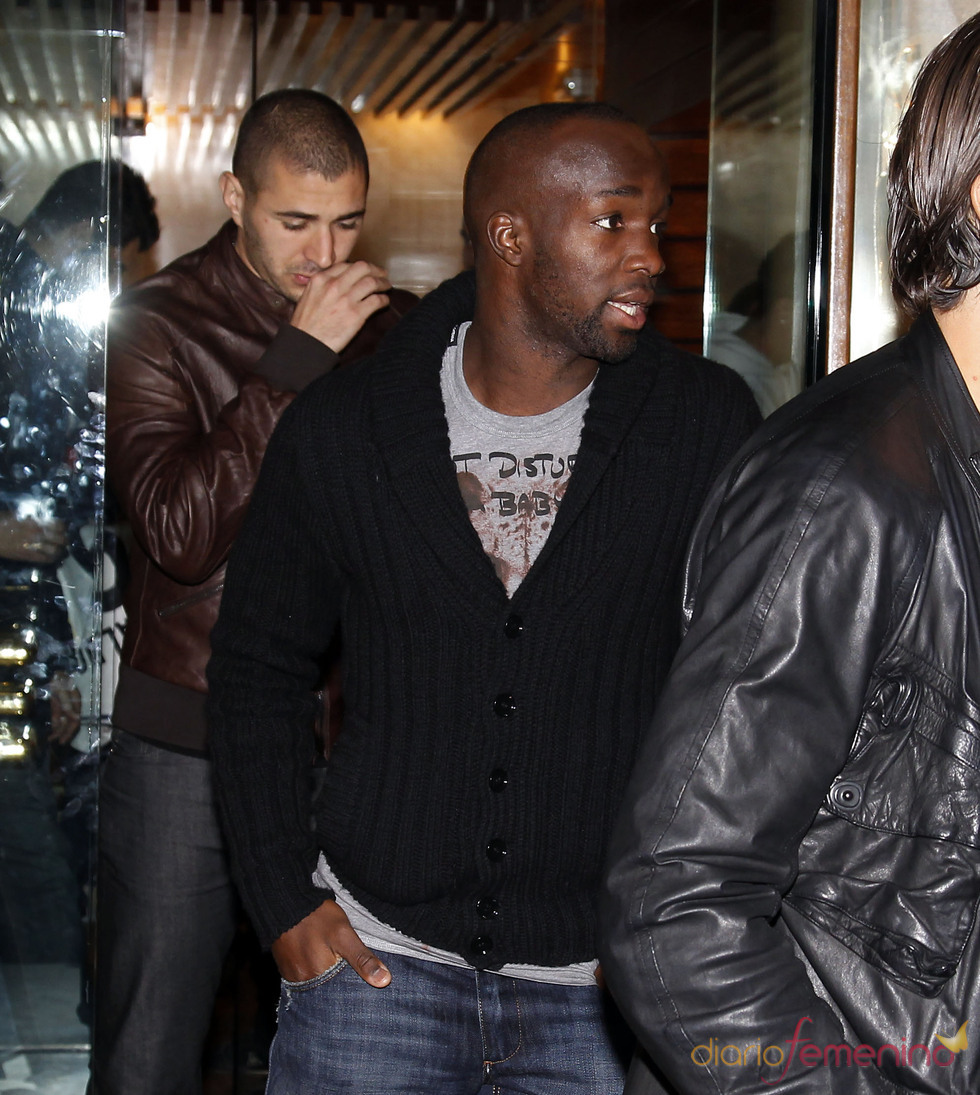 Lassana 'Lass' Diarra, de comida con los compañeros