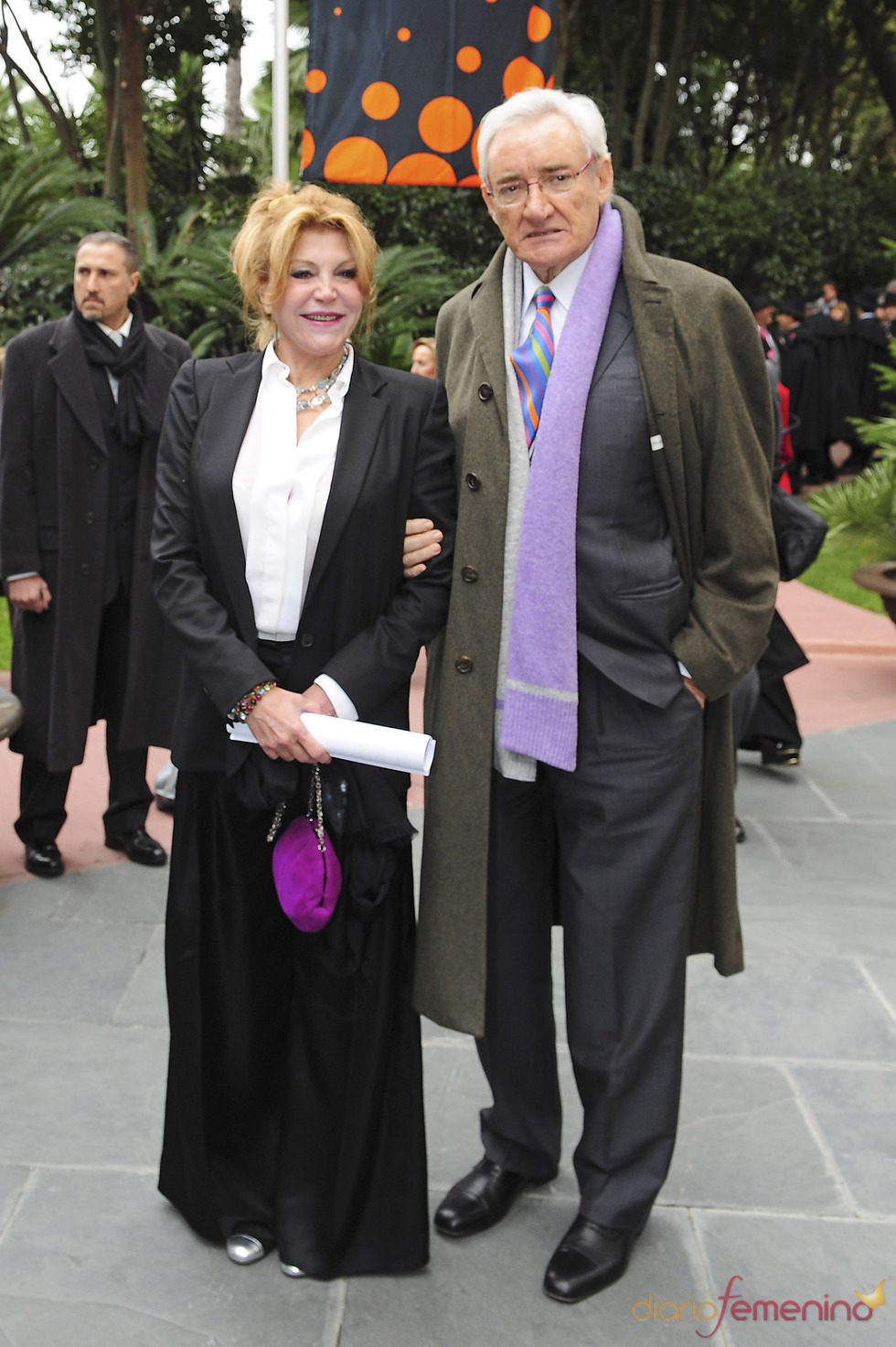 Luis del Olmo y Tita Cervera en los Premios Protagonistas 2010