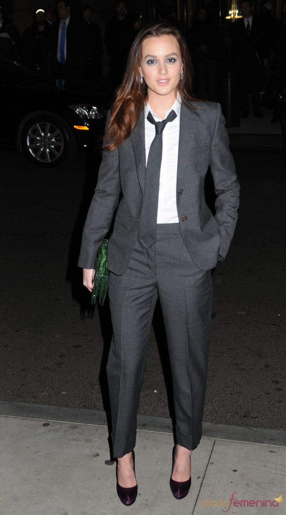 Leighton Meester en los premios Gotham