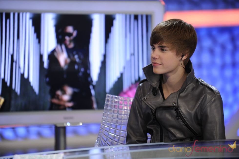 Justin Bieber feliz en 'El Hormiguero'