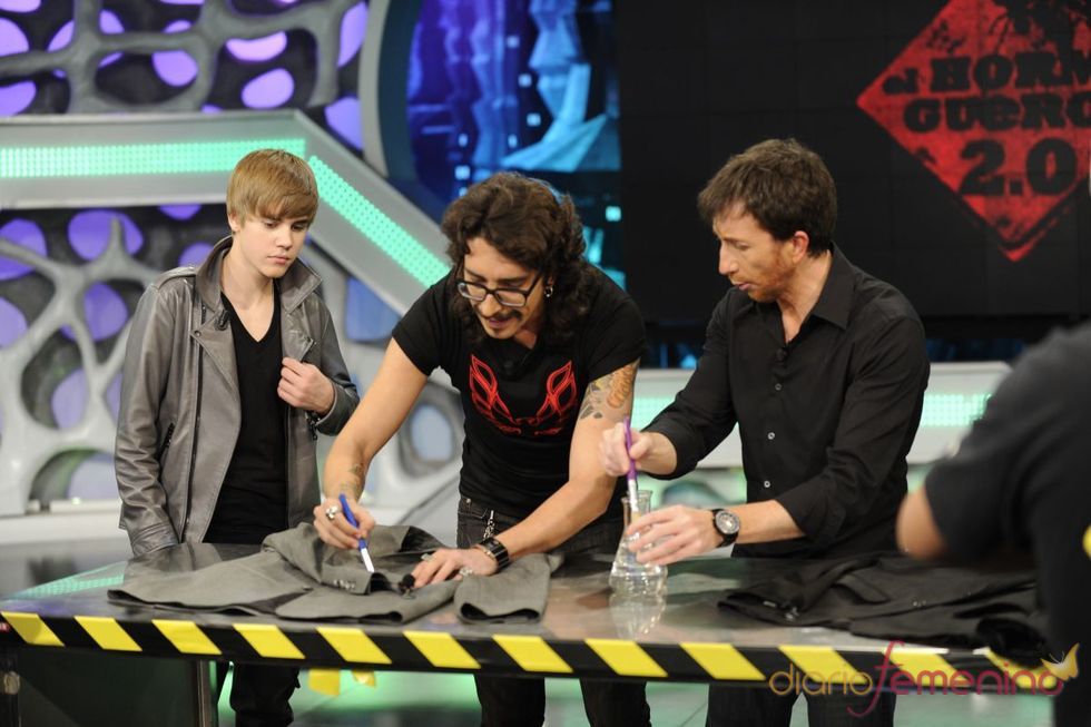 Justin Bieber y los experimentos de 'El Hormiguero'