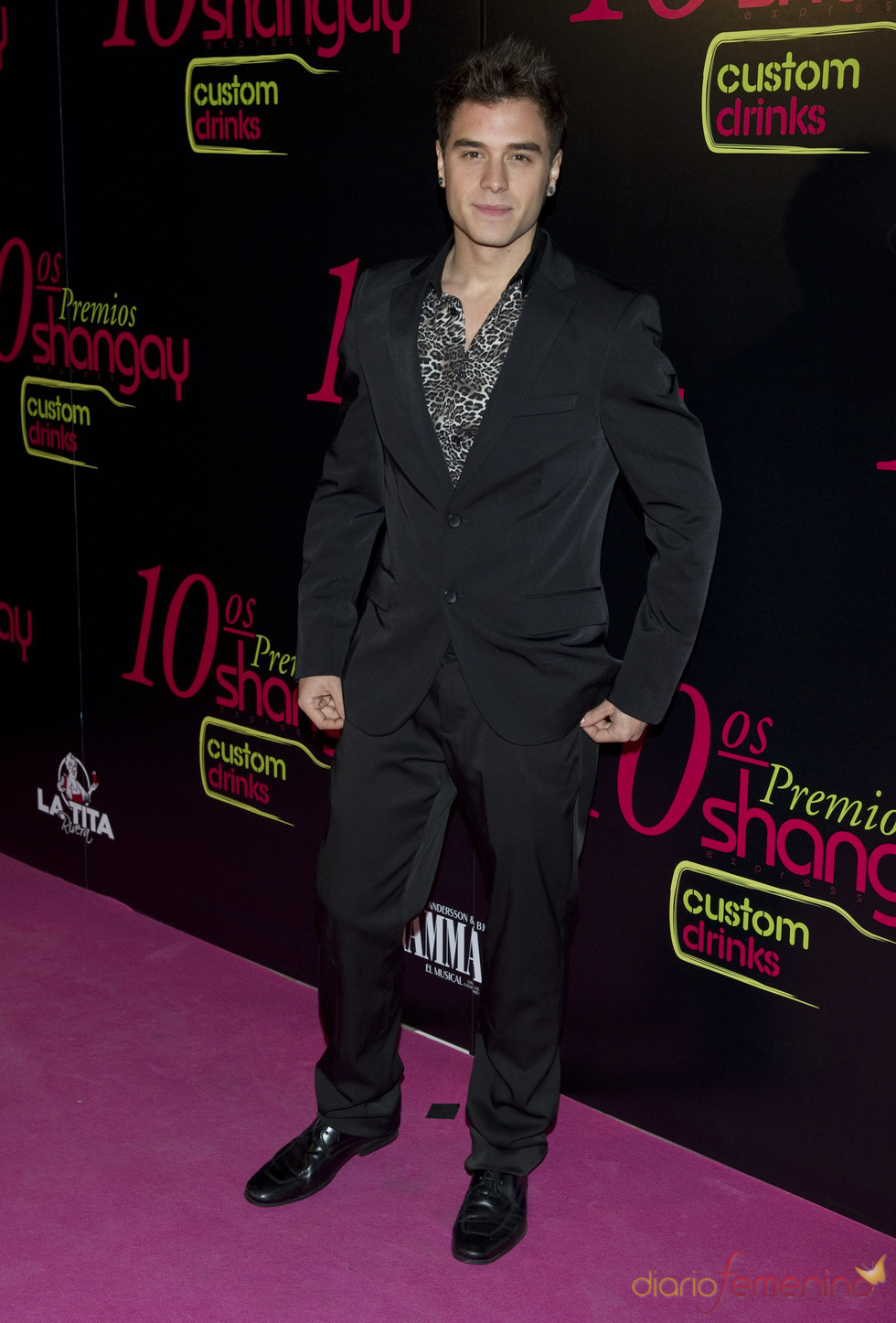 Adrián Rodríguez en los Premios Shangay 2010