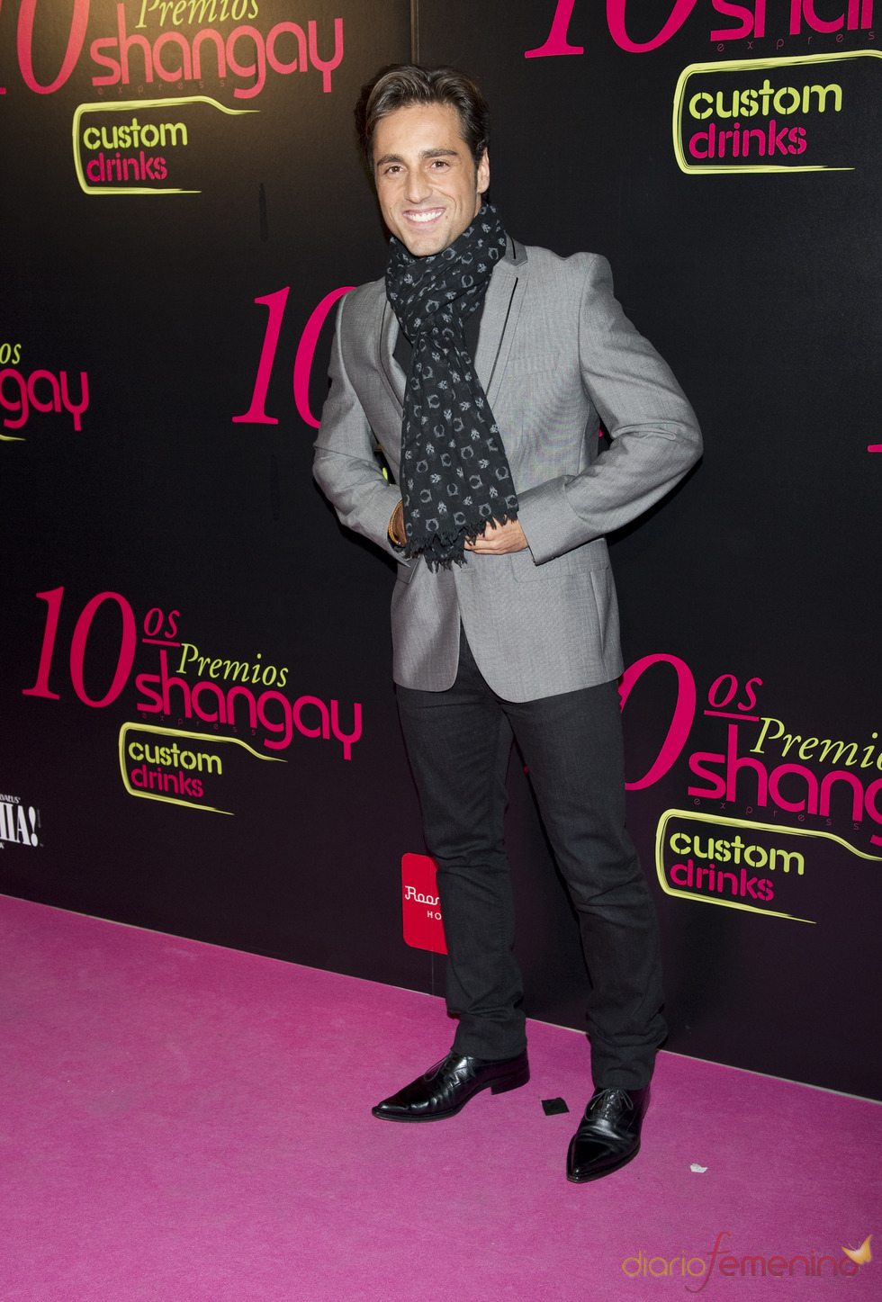 David Bustamante en los Premios Shangay 2010