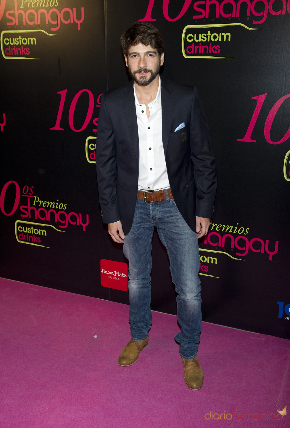 Félix Gómez en los Premios Shangay 2010