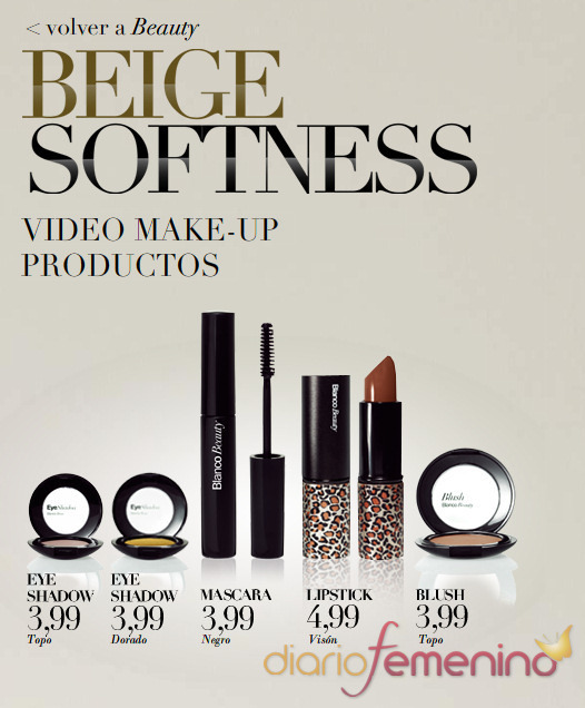 Gama Beige Softness de maquillaje Blanco Gama Beige Softness de maquillaje Blanco