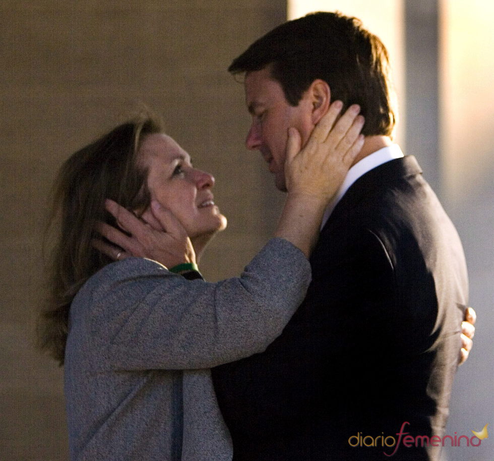John Edwards y su ex esposa, Elizabeth Edwards