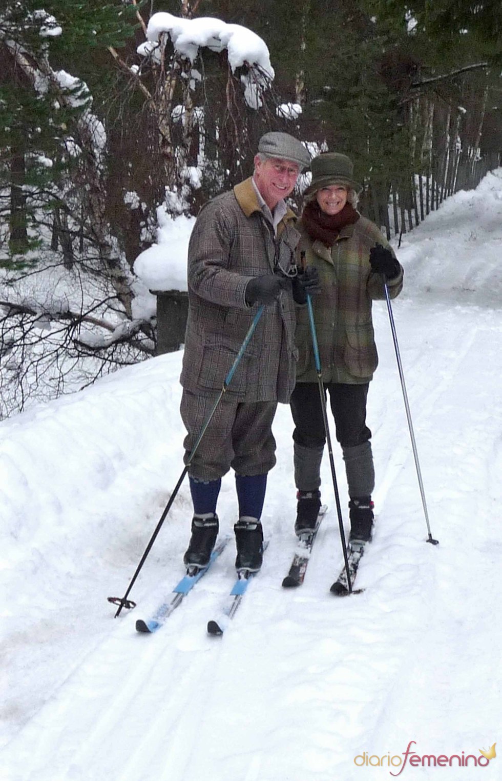 Felicitación navideña de Carlos de INglaterra y Camilla Parker Bowles