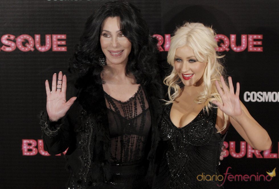Cher y Christina Aguilera traen 'Burlesque' a Madrid