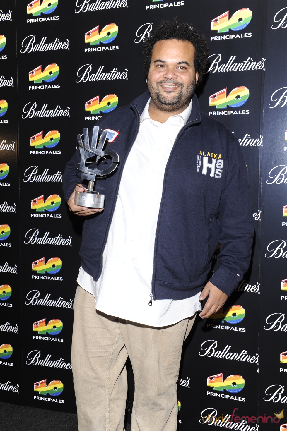 Carlos Jean en los Premios 40 Principales 2010