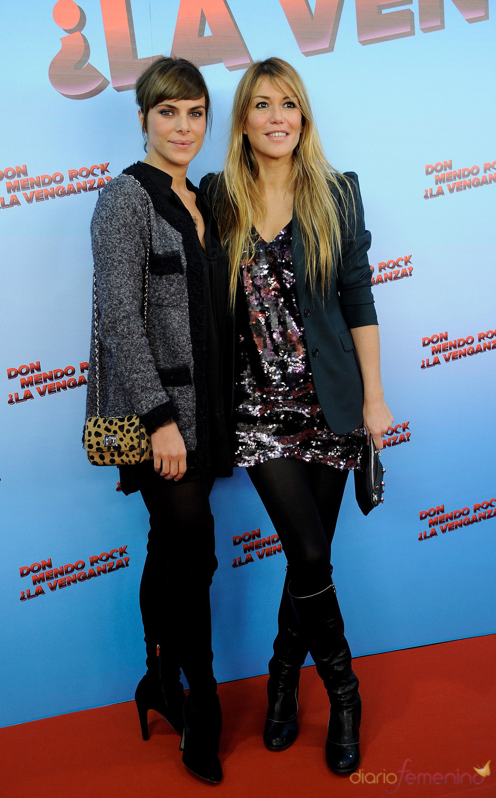 Candela Arroyo y Raquel Merono en 'Don Mendo Rock ¿La venganza?'