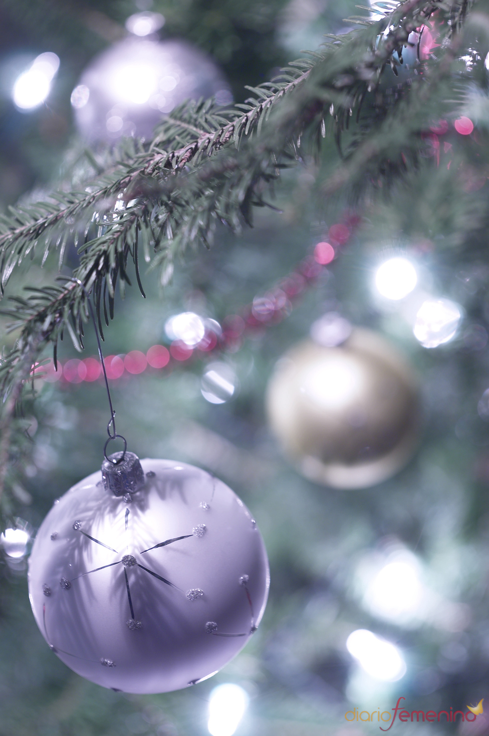 Bolas originales para el árbol de Navidad