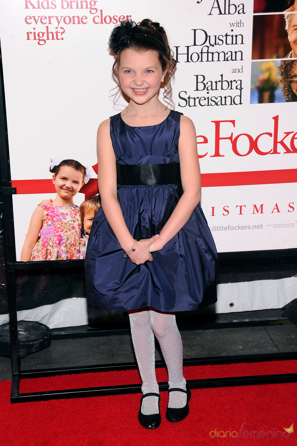 Daisy Tahan en la premier de 'Little Fockers'