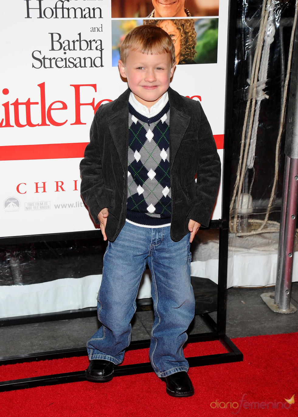 Colin Baiocchi en la premier de 'Little Fockers'