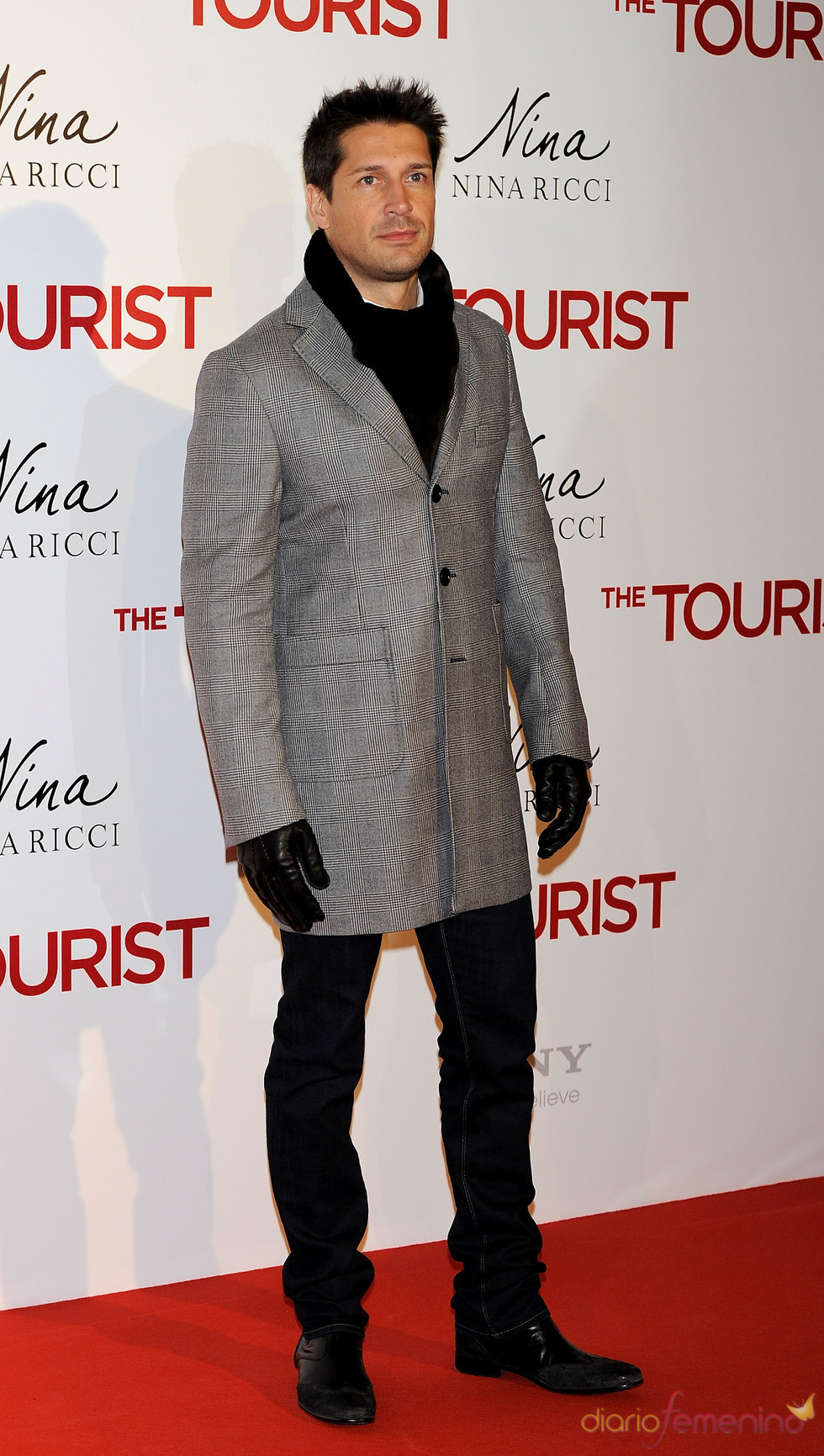 Jaime Cantizano en la premiere de 'The Tourist' en Madrid