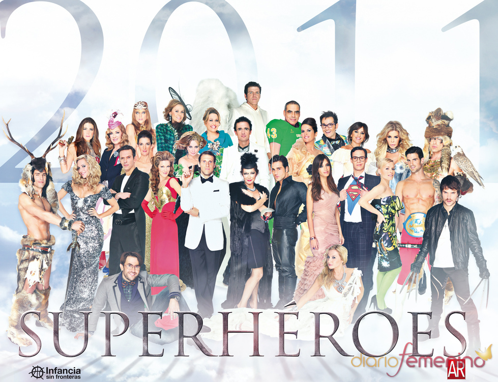 Portada del calendario solidario de 'El Programa de Ana Rosa'