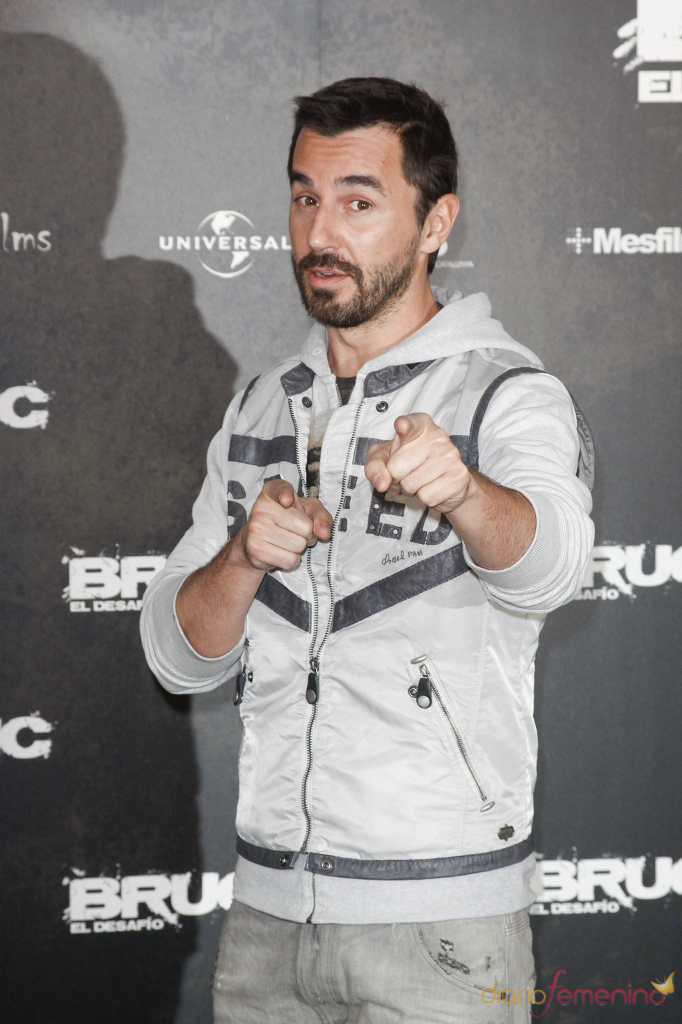 Santi Millán en el etsreno de 'Bruc. El desafío'