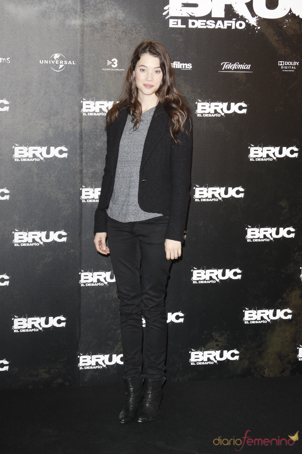 Astrid Bergès-Frisbey en el etsreno de 'Bruc. El desafío'