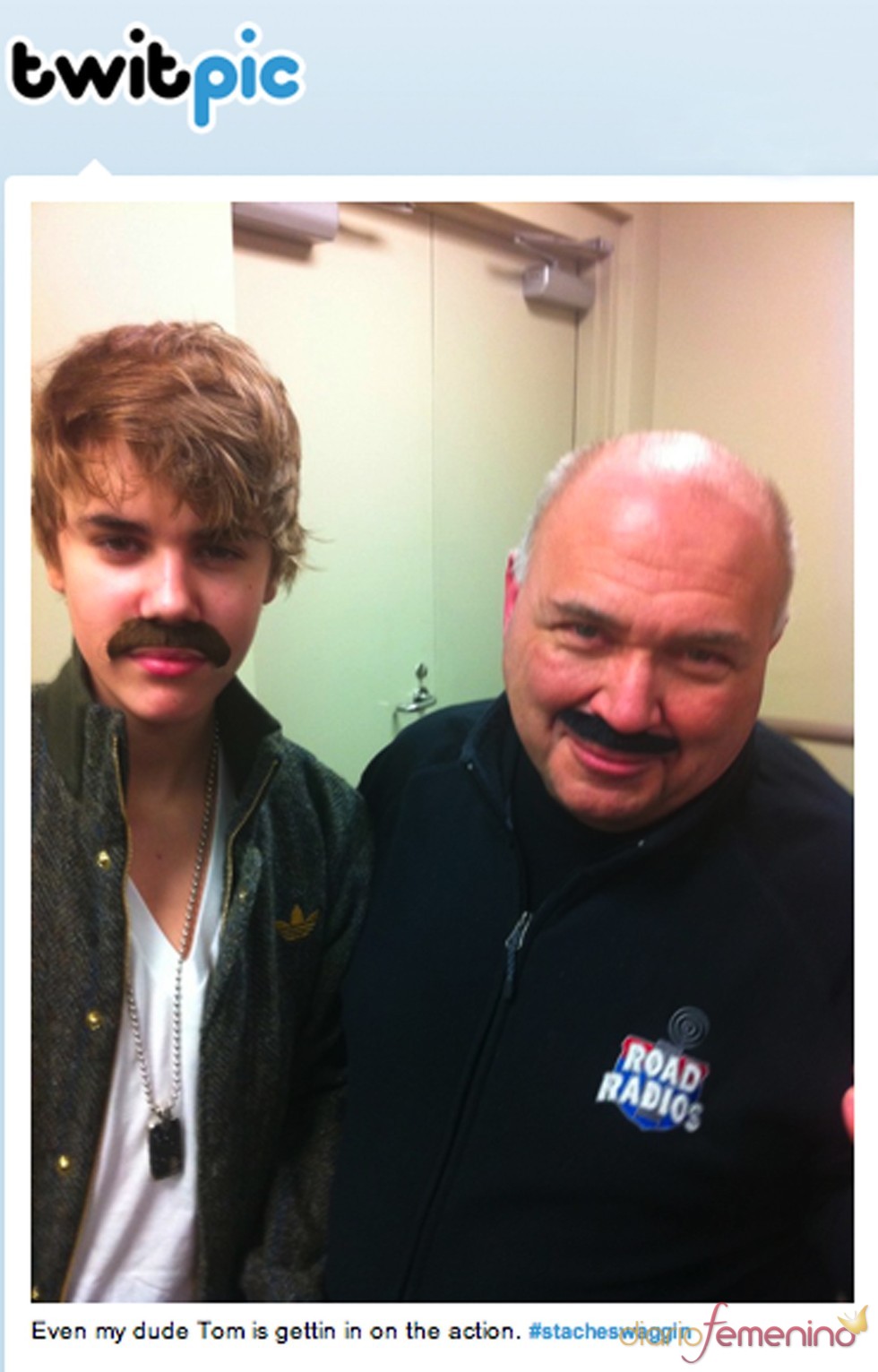 La nueva moda de Justin Bieber: el Stacheswaggin