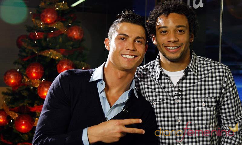 Cristiano Ronaldo y Marcelo Vieira te desean Feliz Navidad 2010