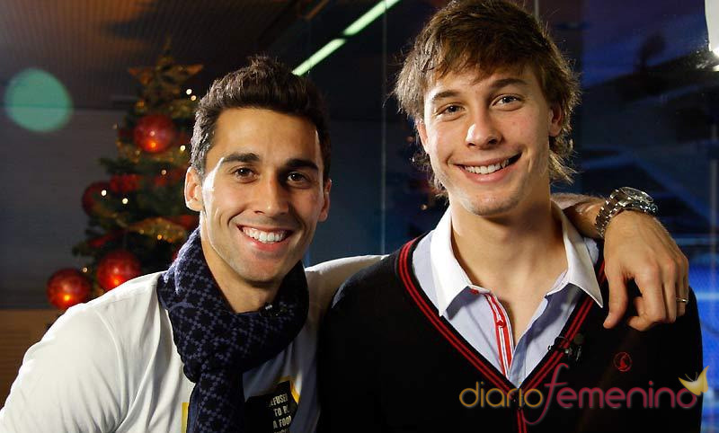 Álvaro Arbeloa y Sergio Canales felicitan la Navidad 2010