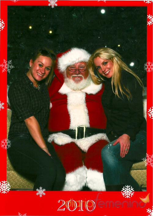 Felicitación navideña de Britney Spears