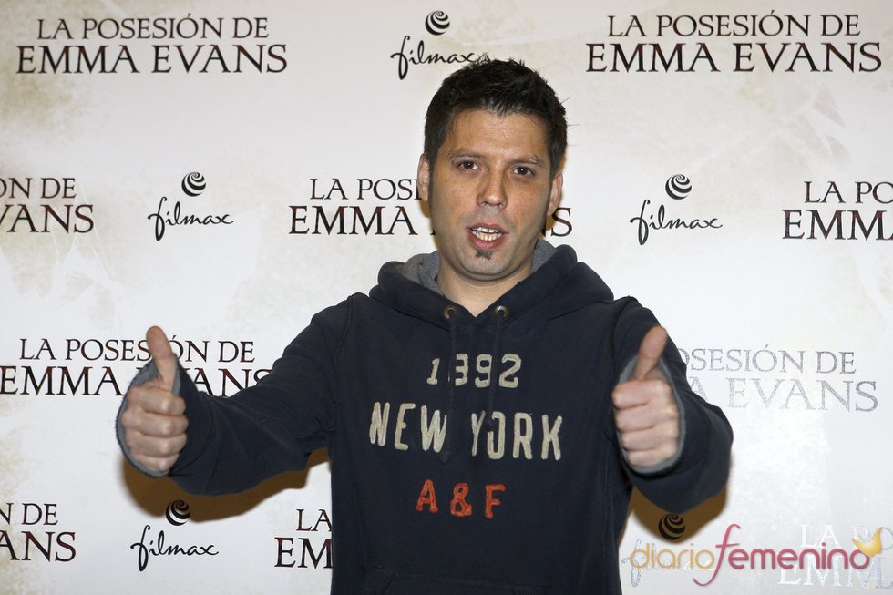 Manuel Carballo enamorado del cine de terror