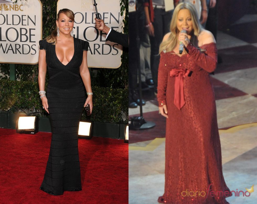 El cambio de look de Mariah Carey a lo largo de 2010