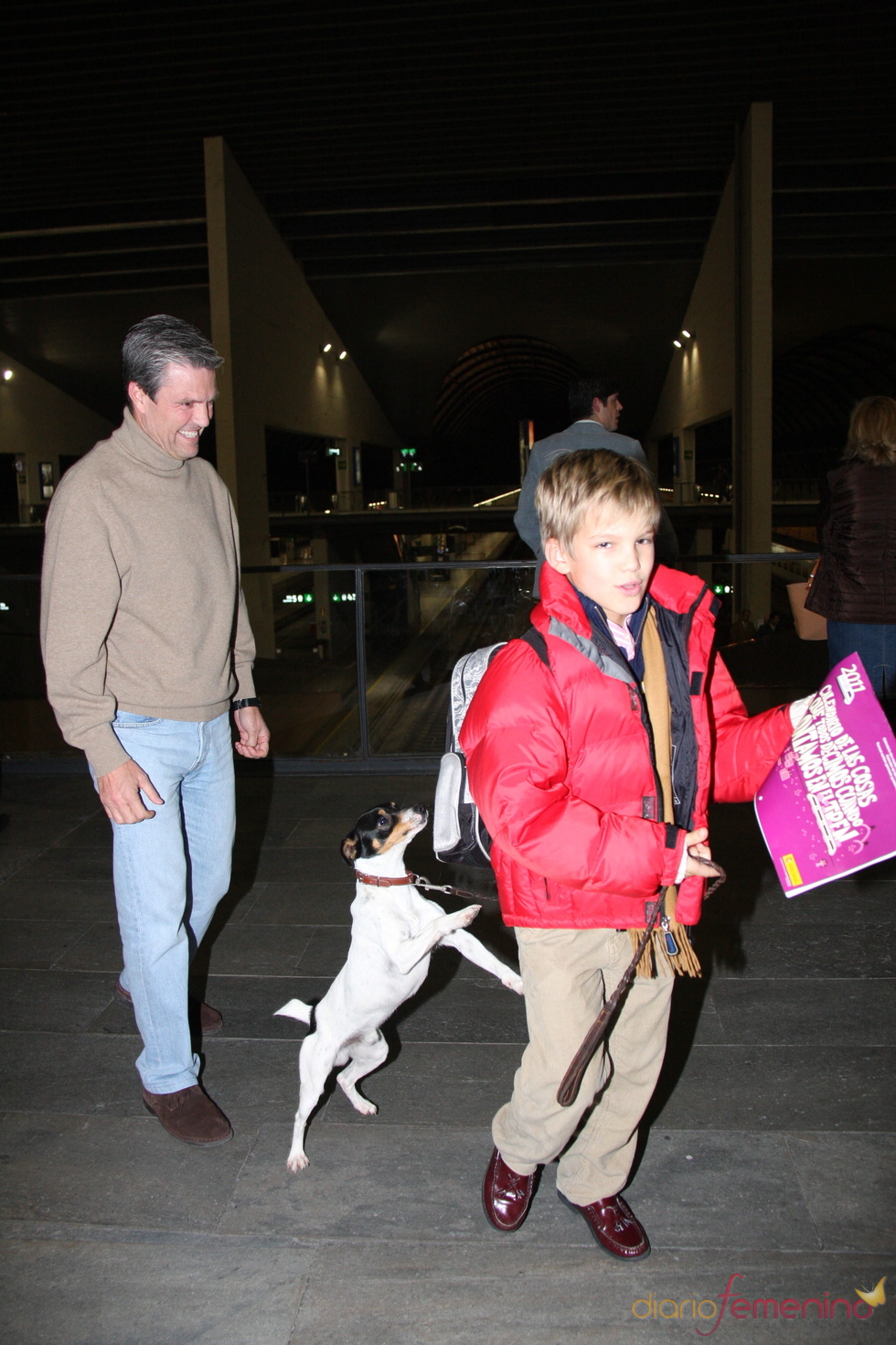 Espartaco se reúne con su hijo Juan en Navidad