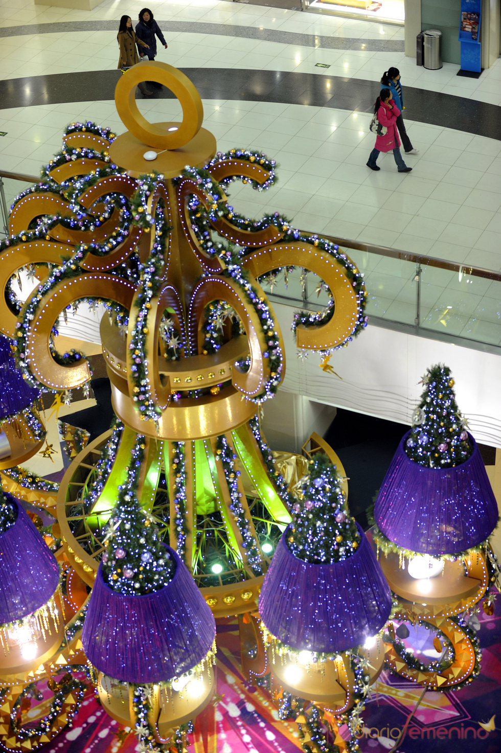 Decoración navideña en China Decoración navideña en China