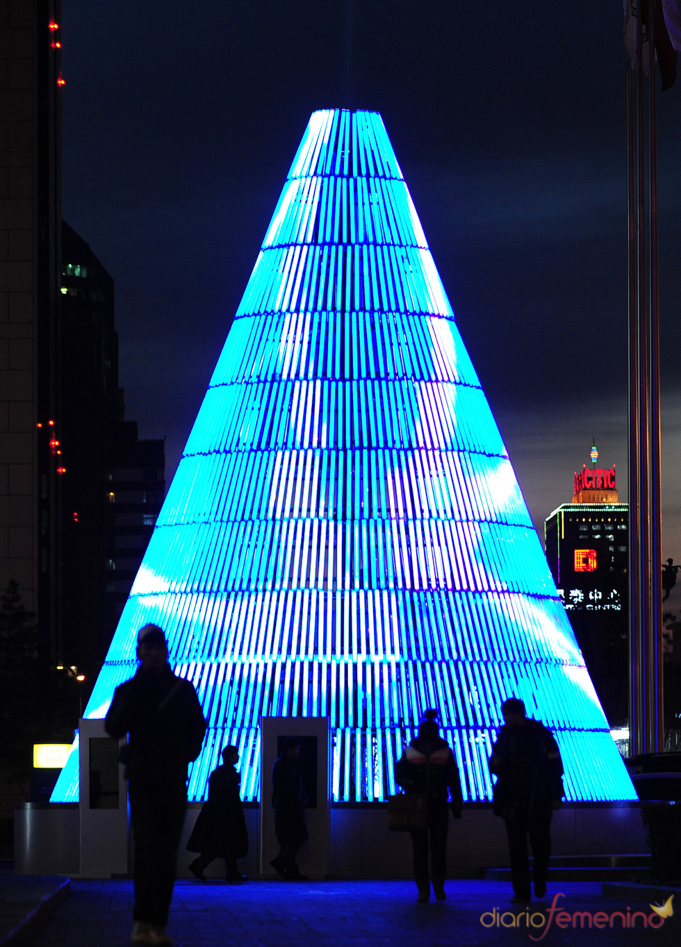 Original árbol de Navidad de Beijing