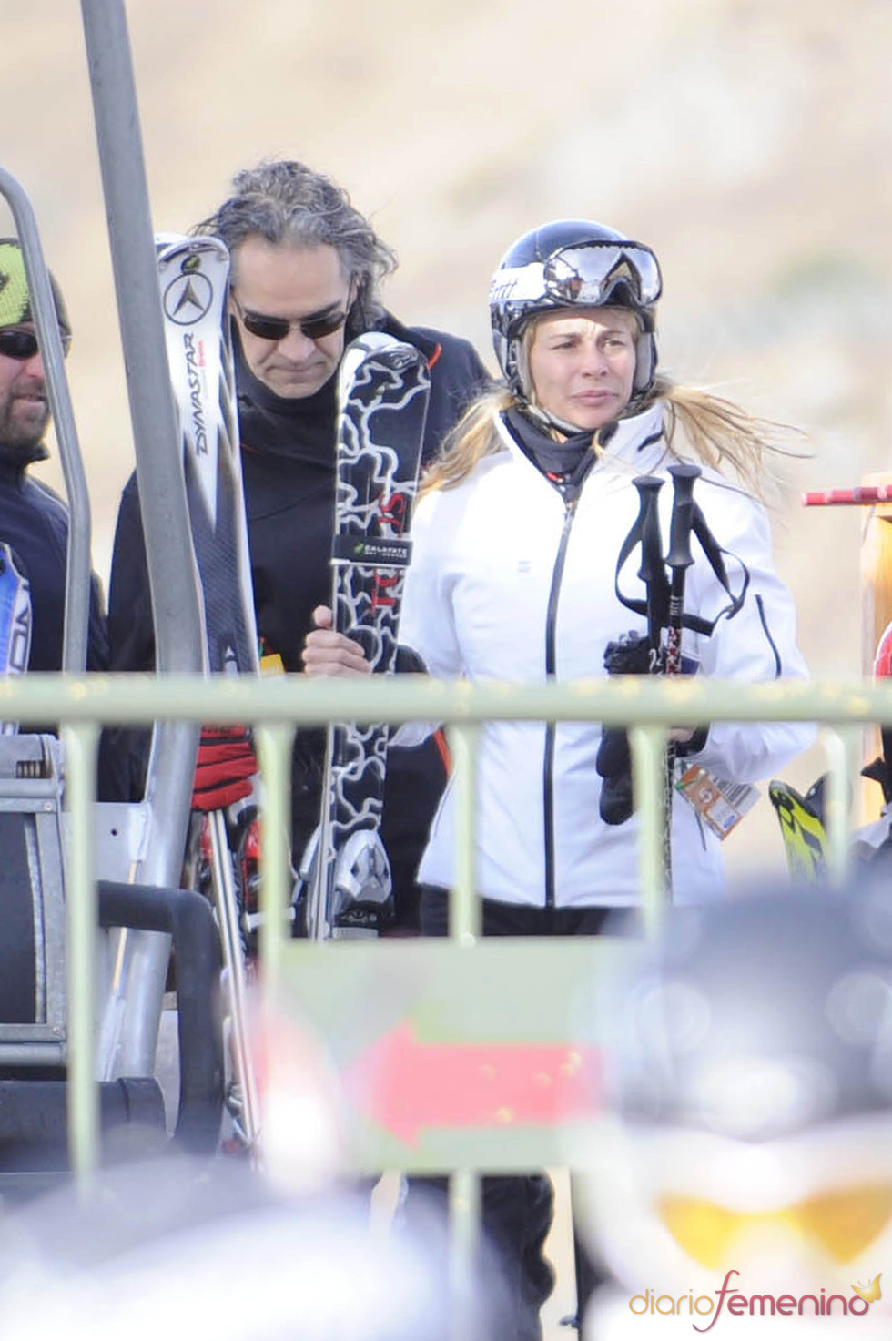 Belén Rueda y Roger Vincent, Navidad en la nieve