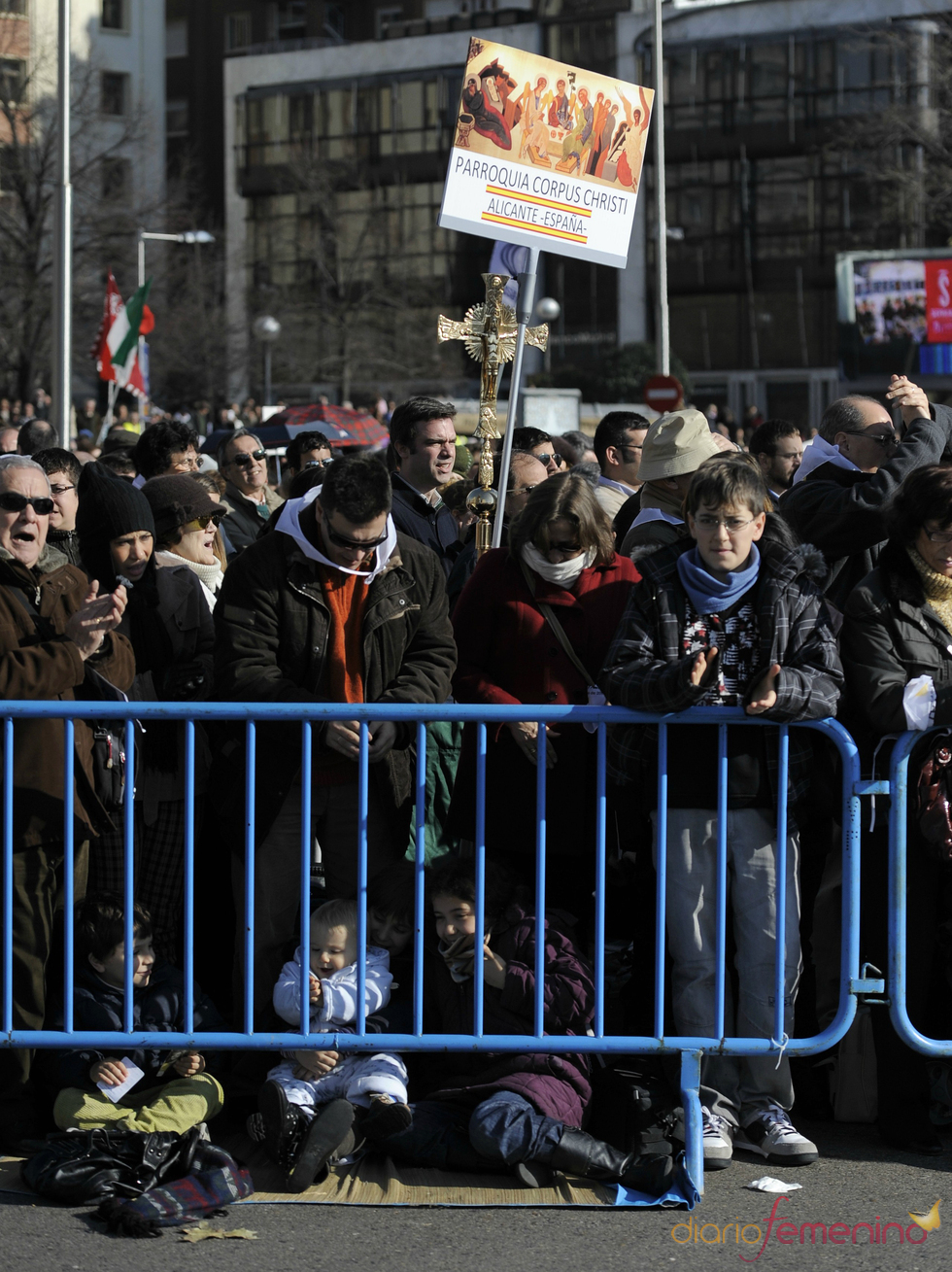 La causa de Rouco Varela recibe un apoyo masivo