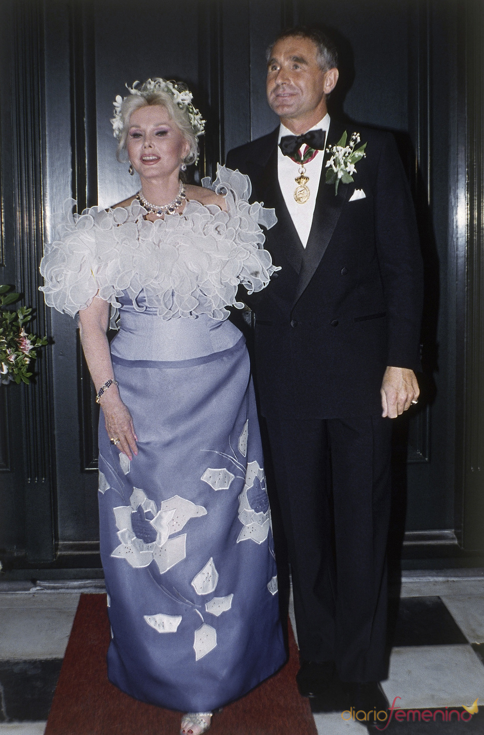Zsa Zsa Gabor y su octavo marido