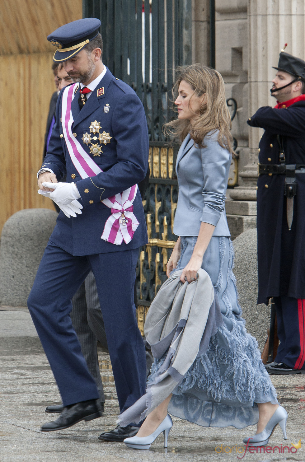 Los Príncipes de Asturias en la Pascua Militar