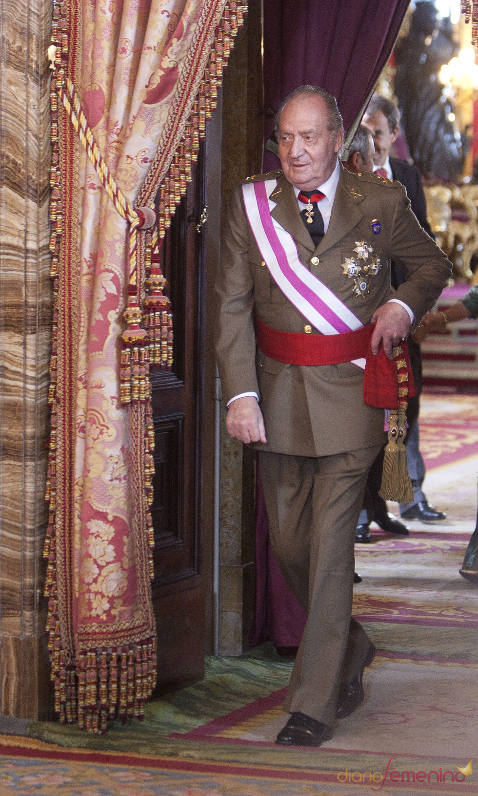 El Rey Juan Carlos en la Pascua Militar