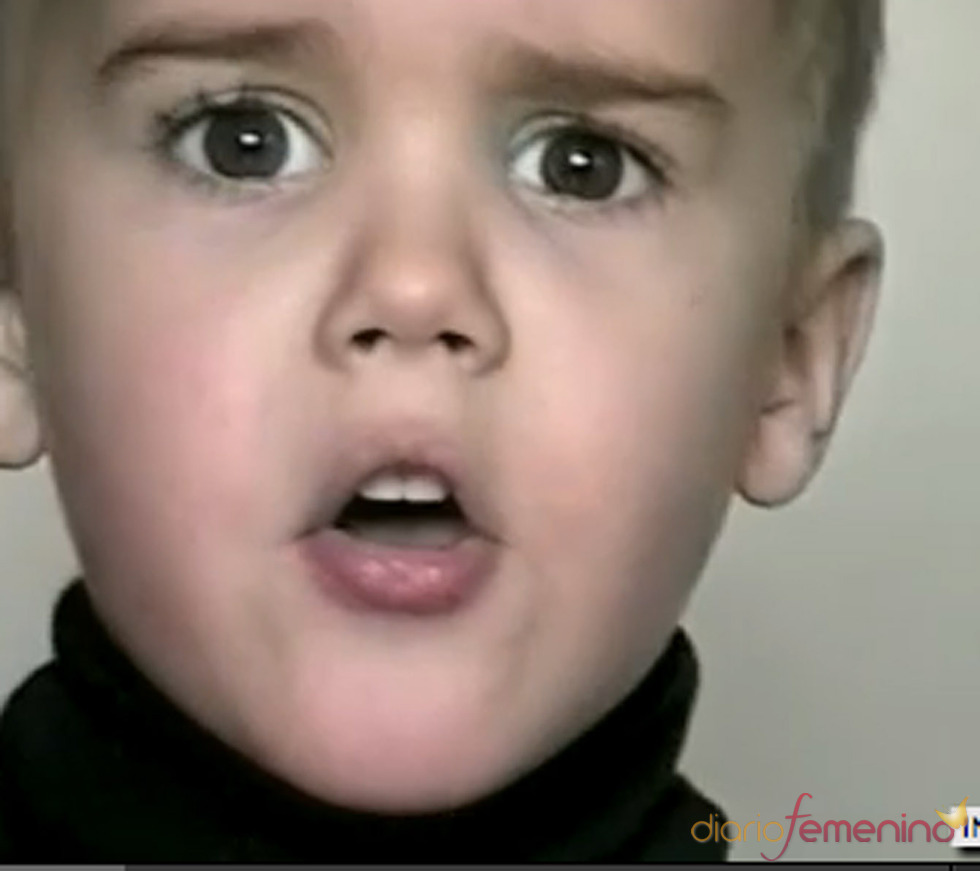 Justin Bieber, cantando cuando era pequeño